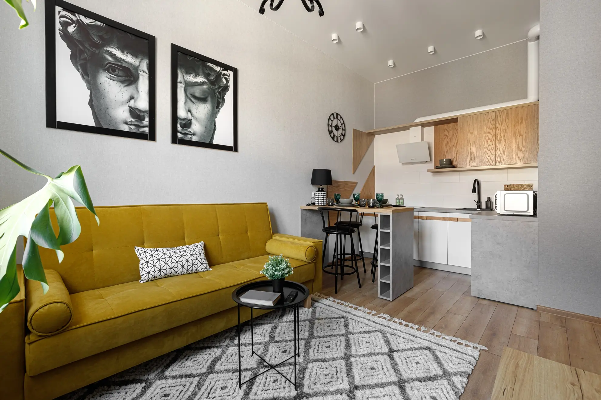Двухкомнатная квартира for daily rent in Grodno, Karla Marksa str. 9