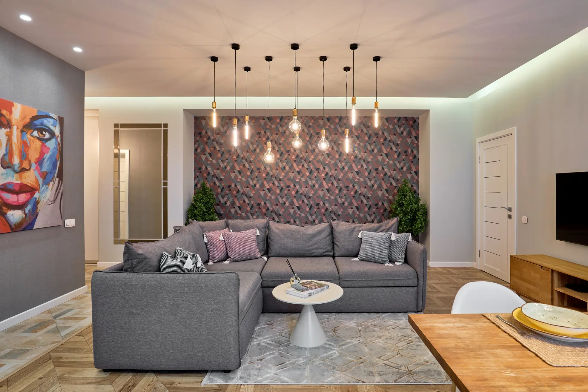Interior of apartment for daily rent, Grodno, Sverdlova str. 16