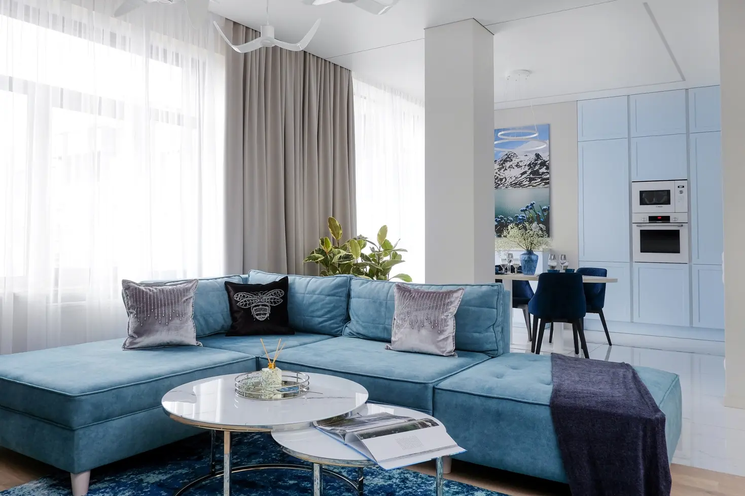 Interior of apartment for daily rent, Grodno, ул. Буденного 28