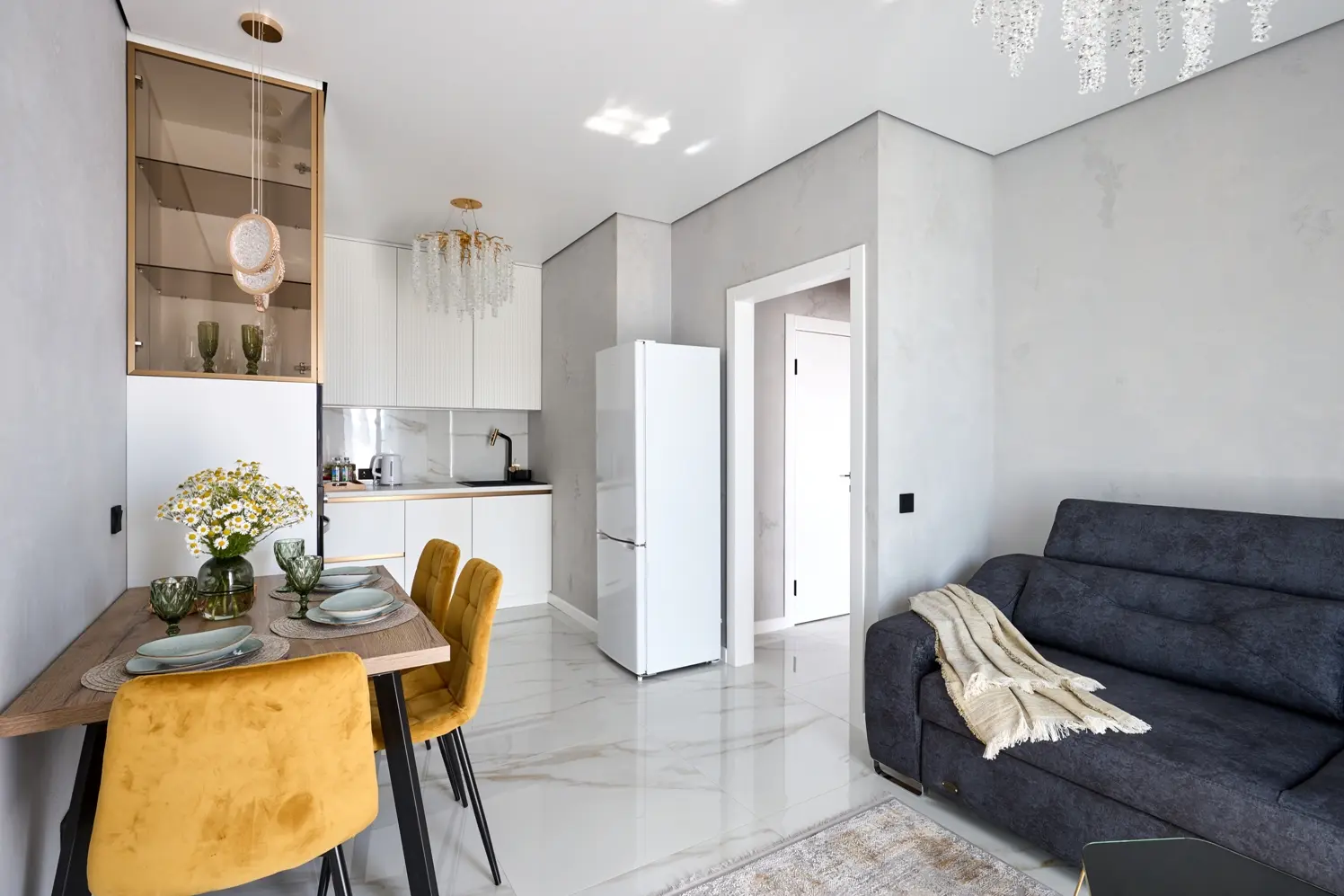 Interior of apartment for daily rent, Grodno, ул. Войнов Интернационалистов 10