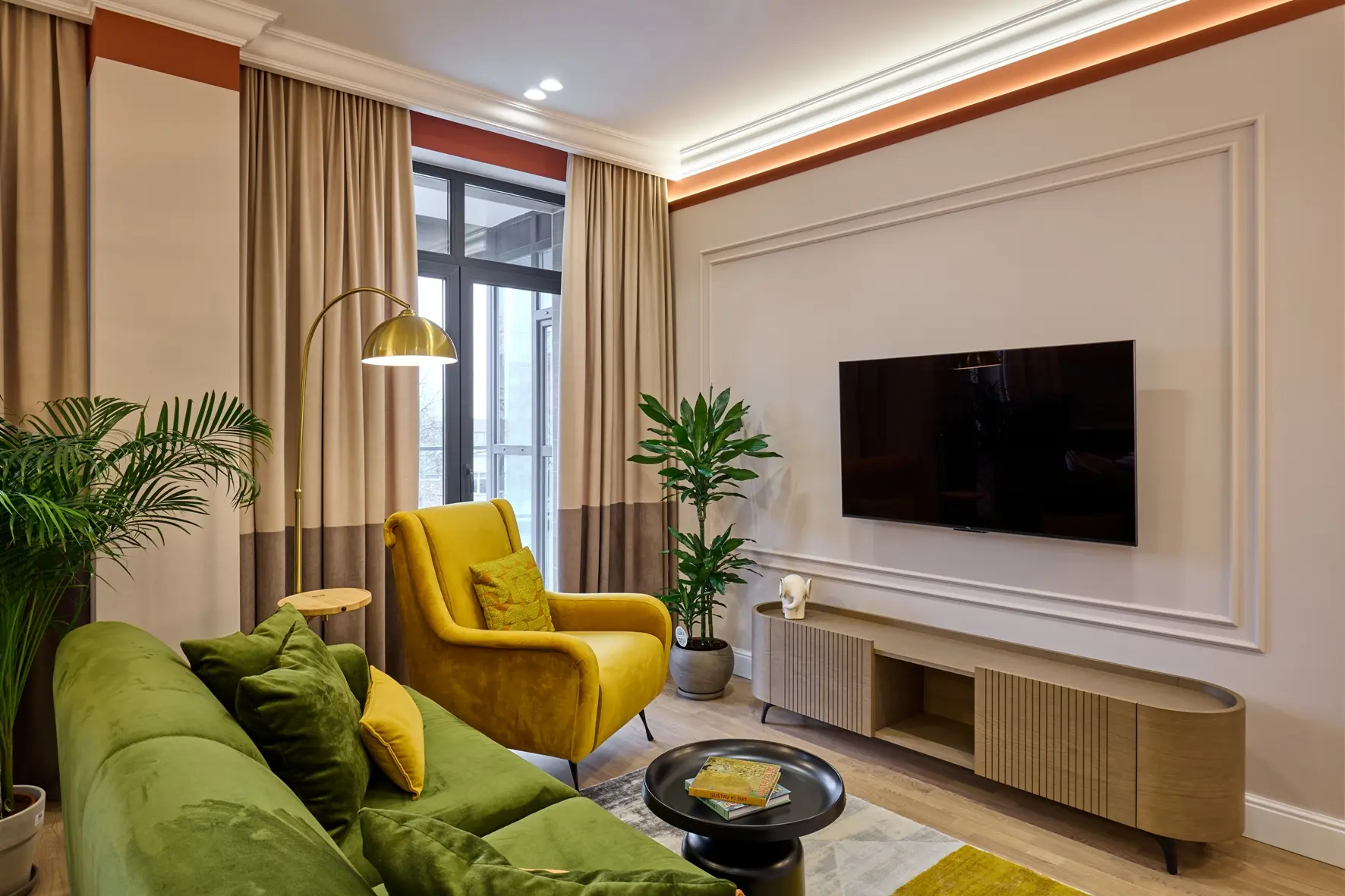 Interior of apartment for daily rent, Grodno, Mendeleeva st. 30